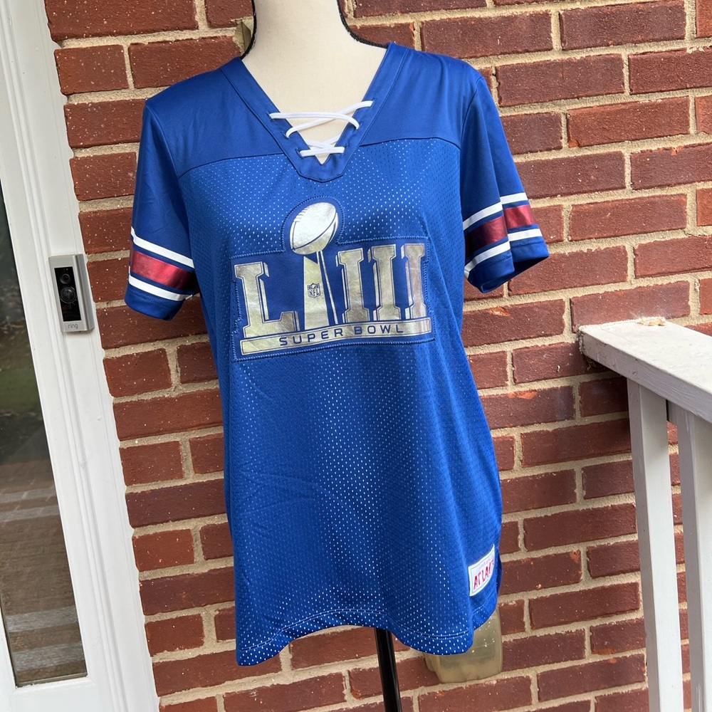 Majestic Super Bowl LIII Atlanta V Neck Jersey
